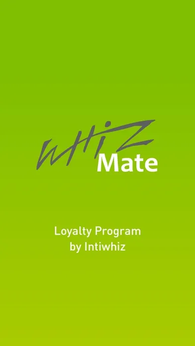 Capturas de tela do Whiz Mate Loyalty Program
