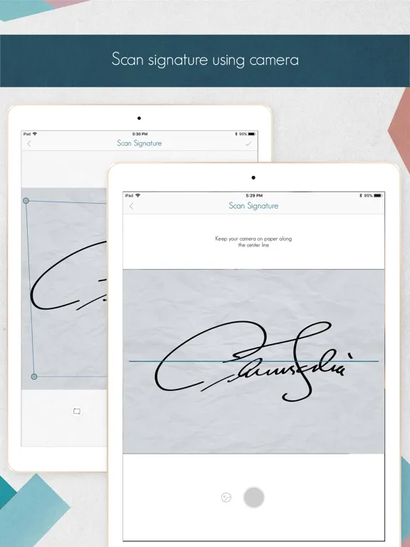 Captures d'écran de Autograph+ (Lite Version) iPad 