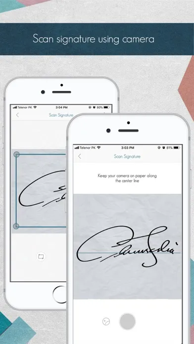 Captures d'écran de Autograph+ (Lite Version)