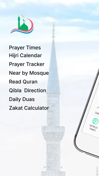 Islamic Prayer Times & Tracker Screenshots