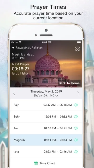 Islamic Prayer Times & Tracker Screenshots