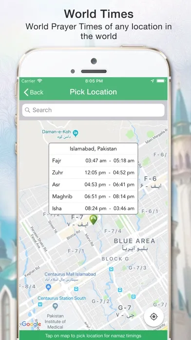 Islamic Prayer Times & Tracker Screenshots