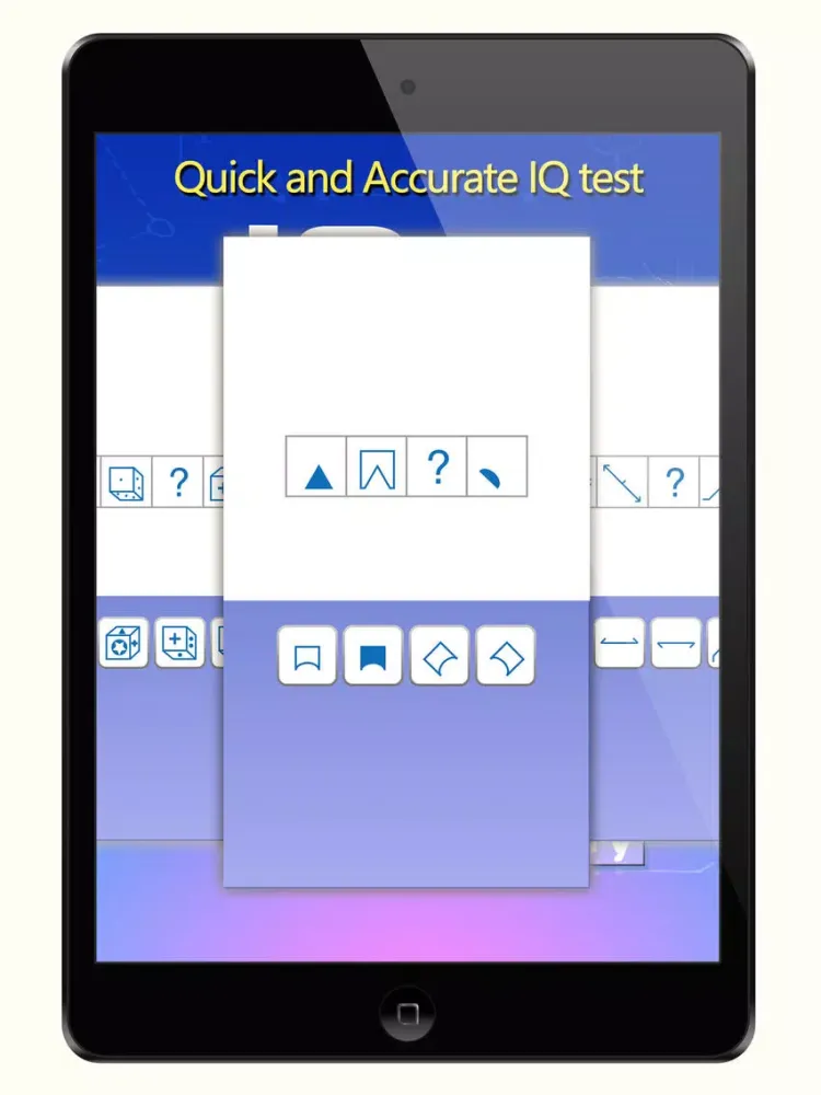 Captures d'écran de IQ Test - Brain Training Puzzle Game iPad 
