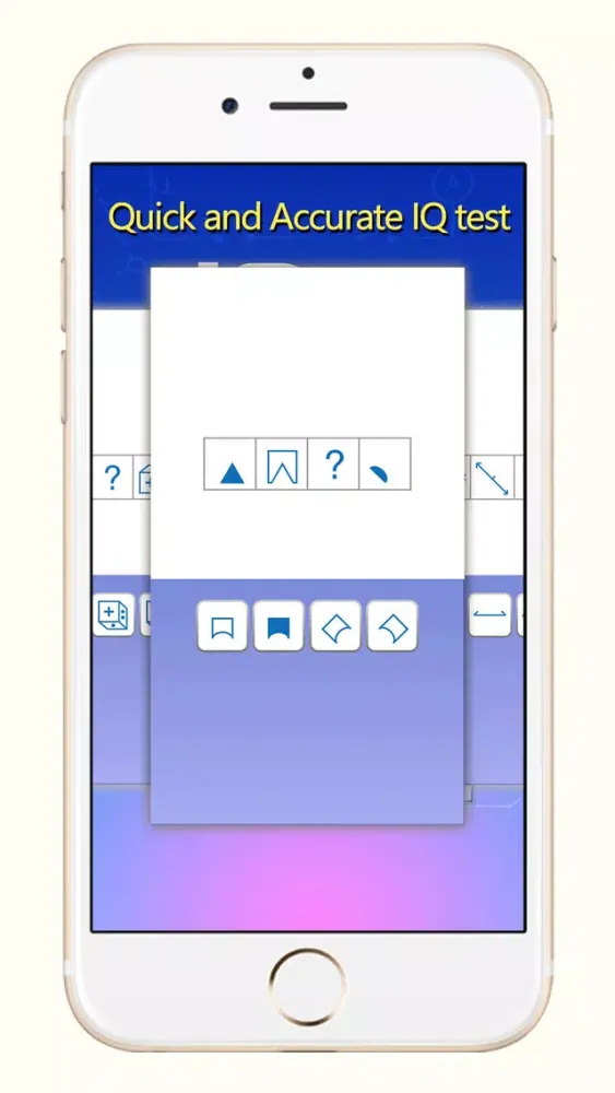 Captures d'écran de IQ Test - Brain Training Puzzle Game