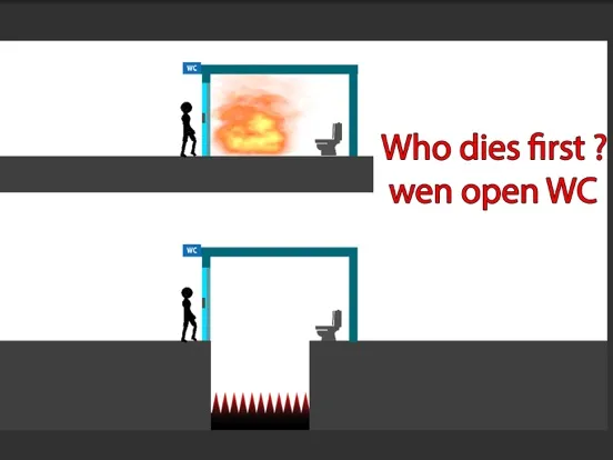Who Dies First: Stickman story iPad  سکرین شاٹس
