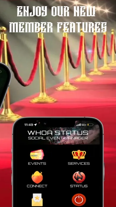 Capturas de pantalla de Whoa Status