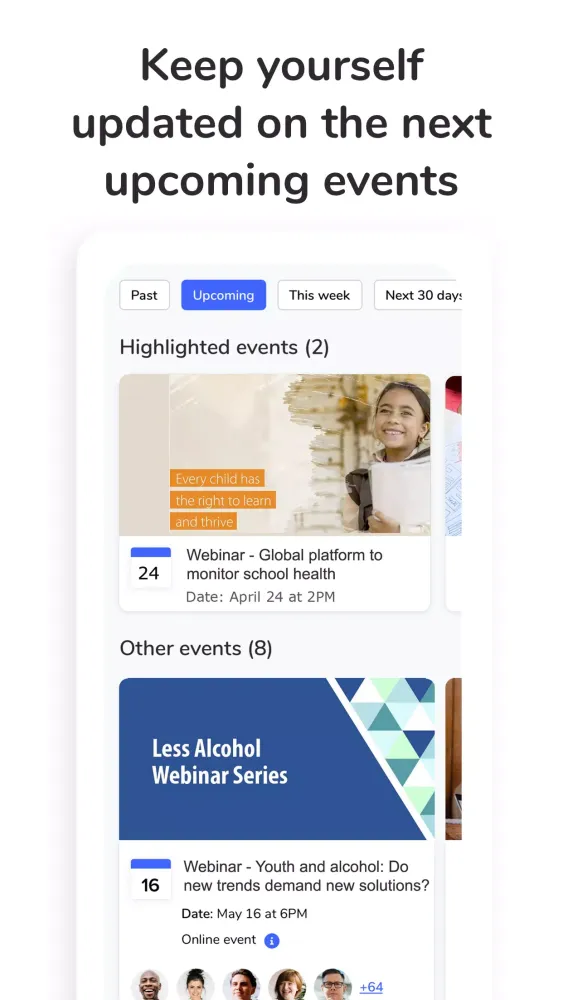 Global Health Promotion Hub 스크린샷