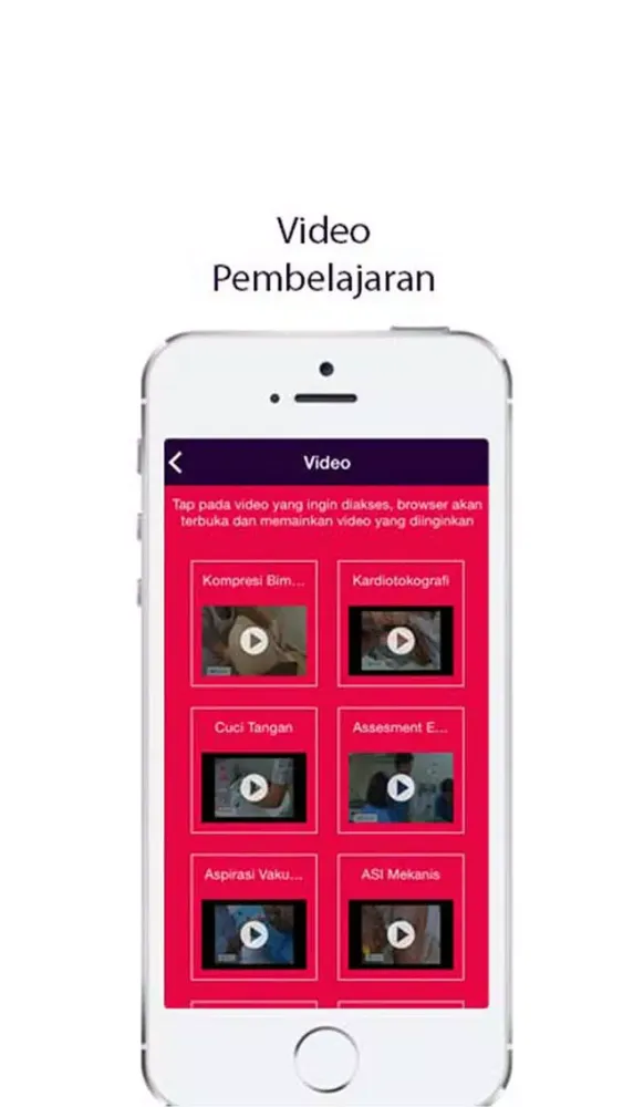 Ảnh chụp màn hình của Buku Saku Pelayanan Kesehatan Ibu