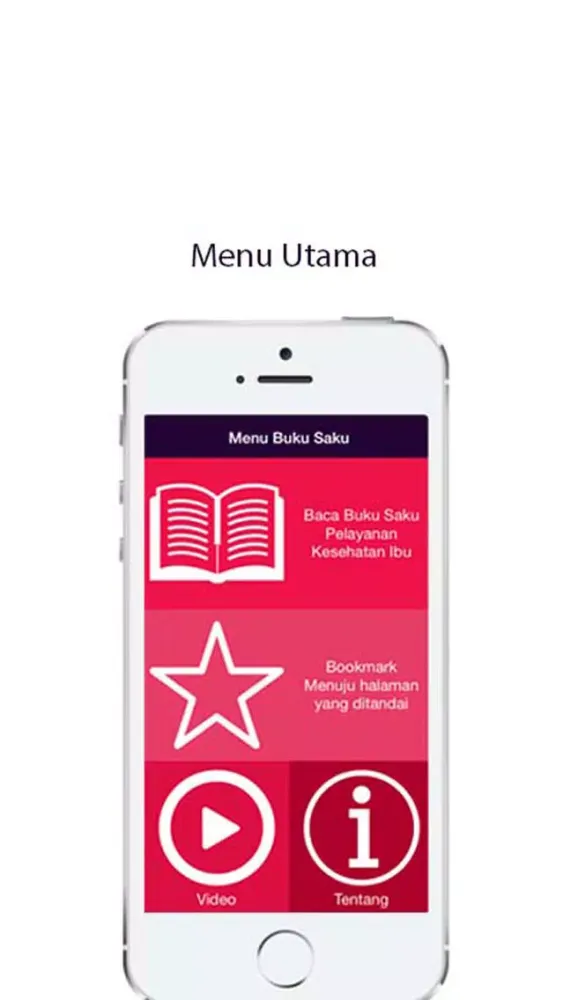 Ảnh chụp màn hình của Buku Saku Pelayanan Kesehatan Ibu
