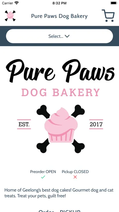 Pure Paws Dog Bakery স্ক্রিনশট