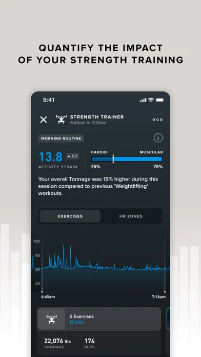 WHOOP Performance Optimization應用截圖
