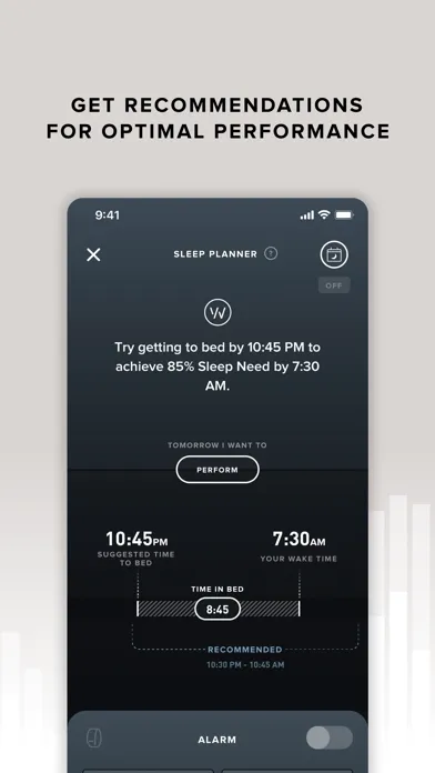 WHOOP Performance Optimization應用截圖