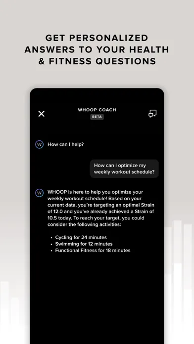 WHOOP Performance Optimization應用截圖