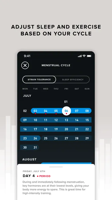 WHOOP Performance Optimization應用截圖