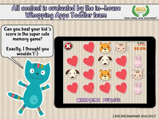 Capturas de pantalla de Puppies, Whopping Puppies - furry fun for kids! iPad 