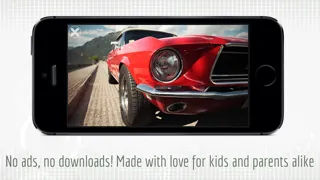 Whopping Sports Cars — The photo and video app for kids and toddlers سکرین شاٹس
