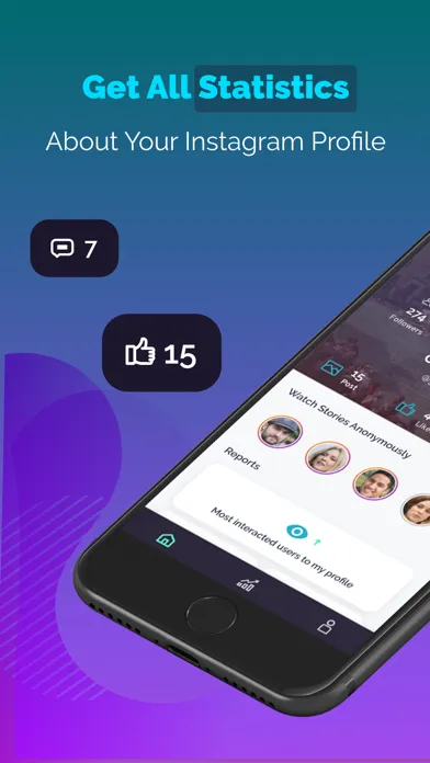 Who Reports: Followers Tracker Screenshots