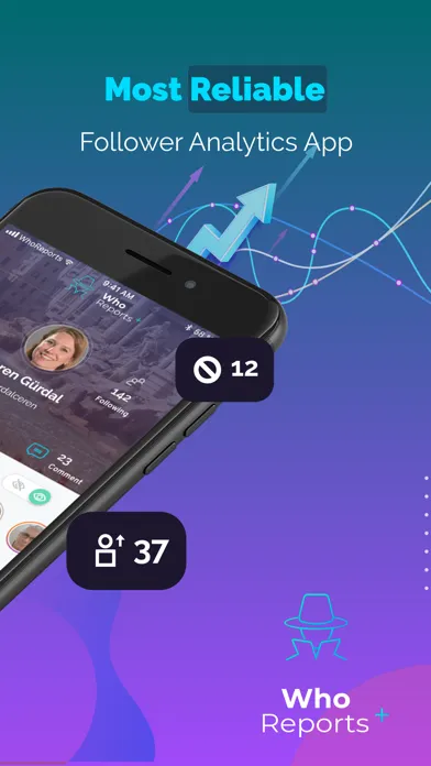 Who Reports: Followers Tracker Screenshots