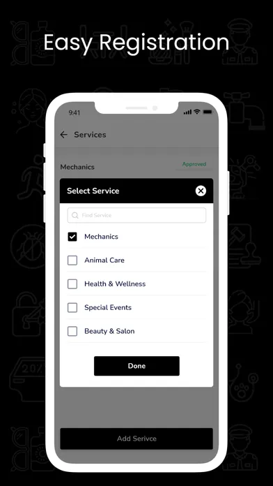 Tangkapan skrin Who’s Available: Provider Pro
