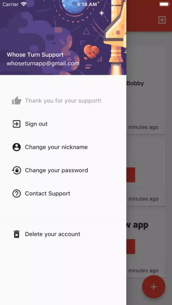 Whose turn is it? Screenshots