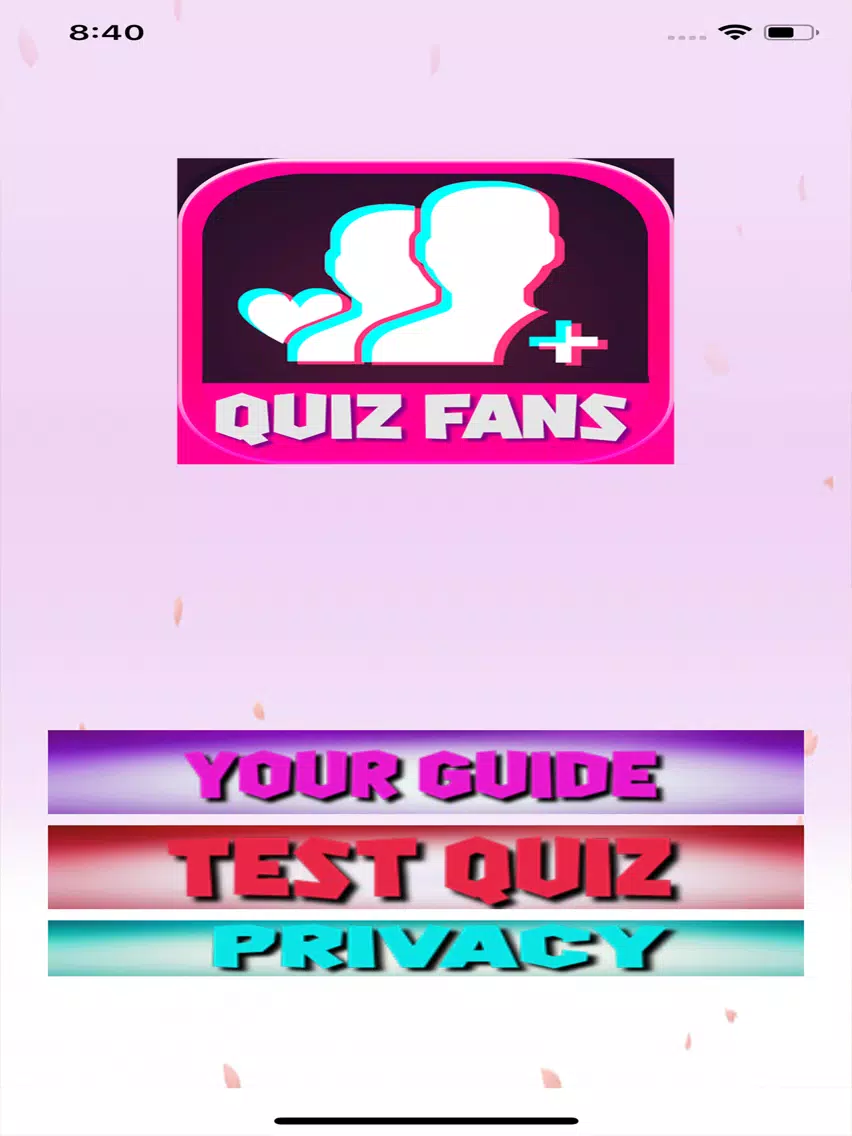 Tangkapan skrin Quiz for Fans TKT iPad 