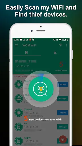 Who is on my WiFi - WiFi Scan Screenshots
