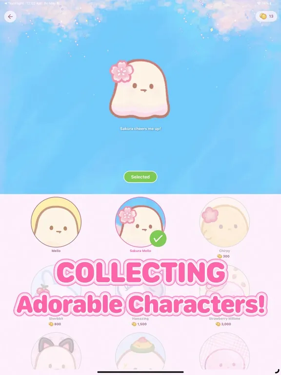Mochi Jump - Into infinity iPad 應用截圖