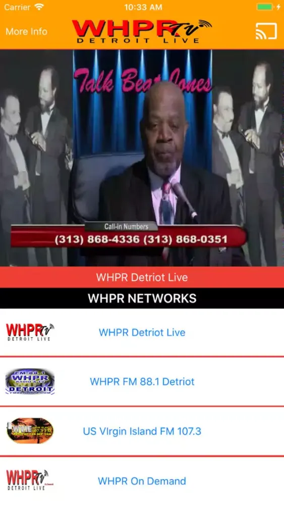 WHPR TV স্ক্রিনশট