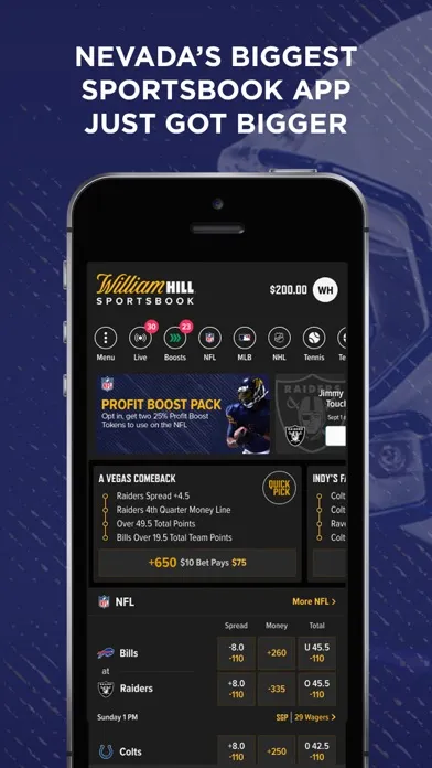 William Hill Nevada应用截图