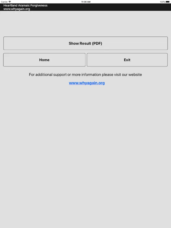 Forgiveness HeartLand Aramaic iPad  Screenshots