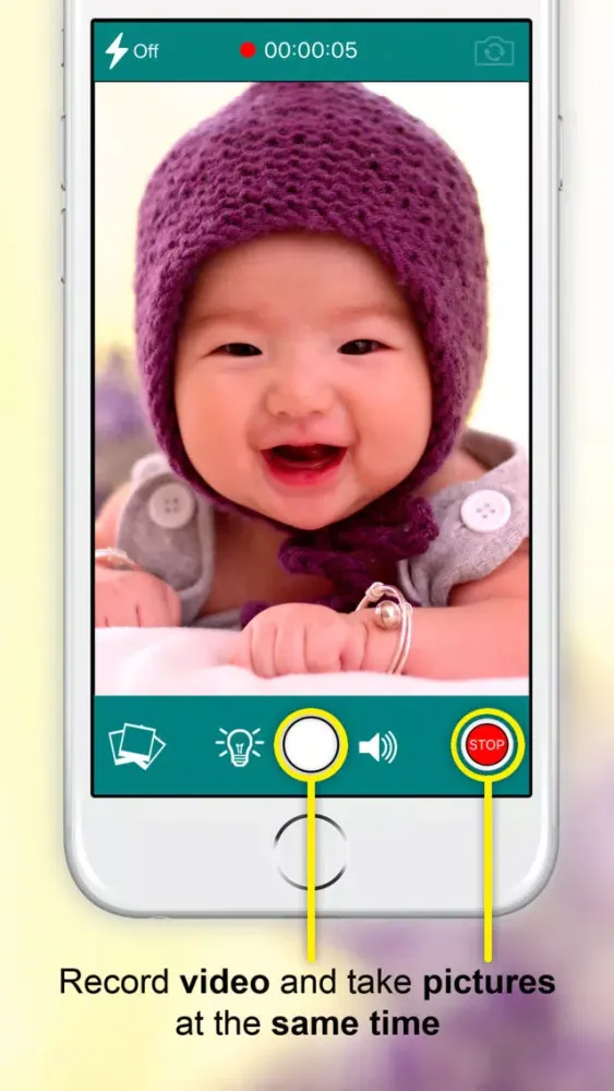 تصاویر Baby Attention Camera: Lights & Sounds