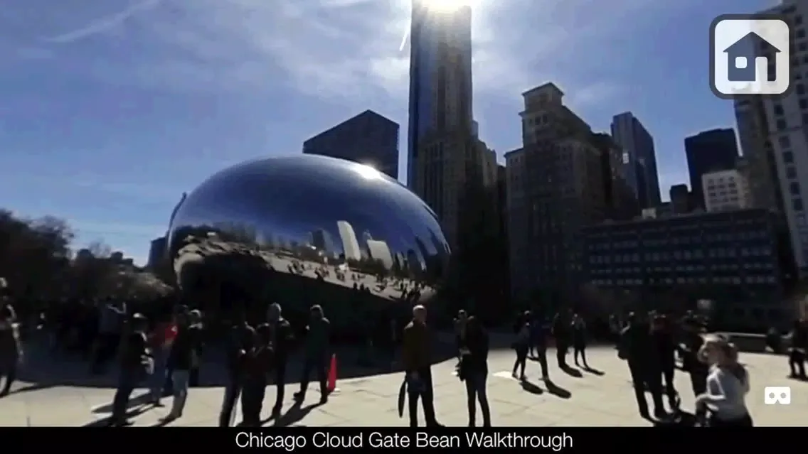 Ảnh chụp màn hình của Chicago Landmarks in 3D VR
