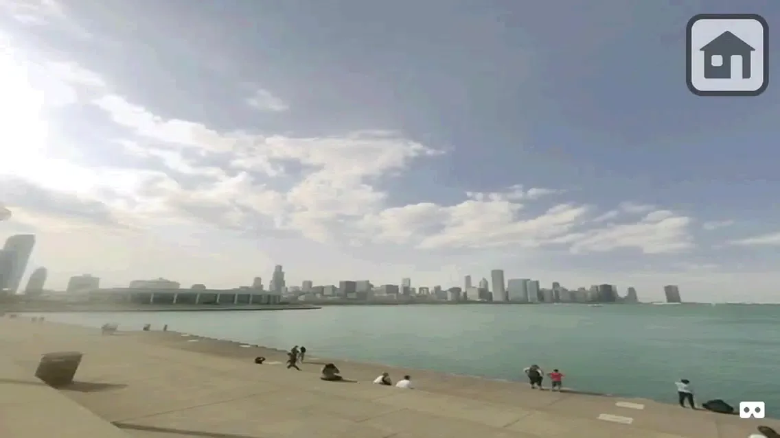 Ảnh chụp màn hình của Chicago Landmarks in 3D VR