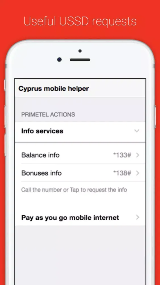 Mobile helper for Primetel 스크린샷