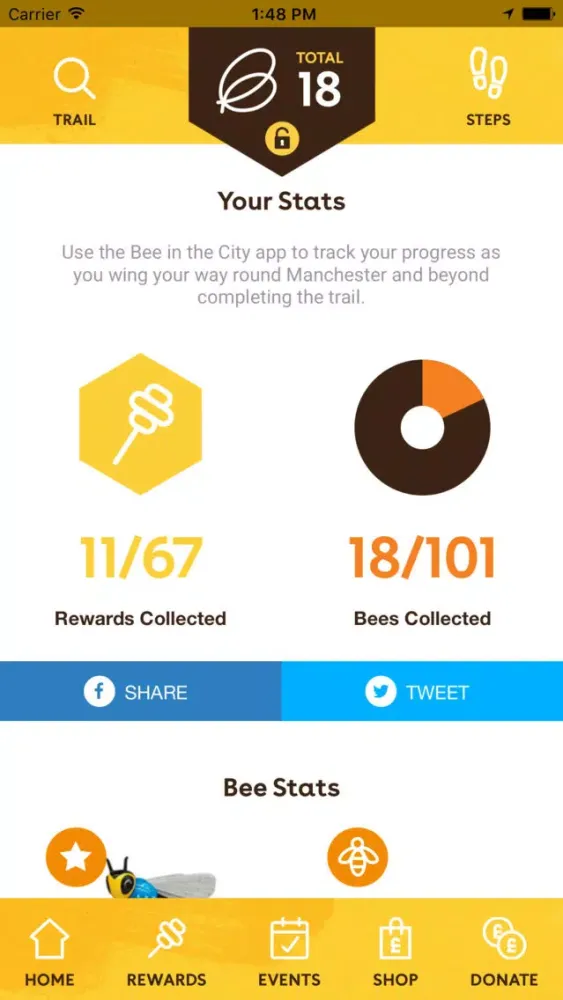 ภาพหน้าจอของ Bee in the City