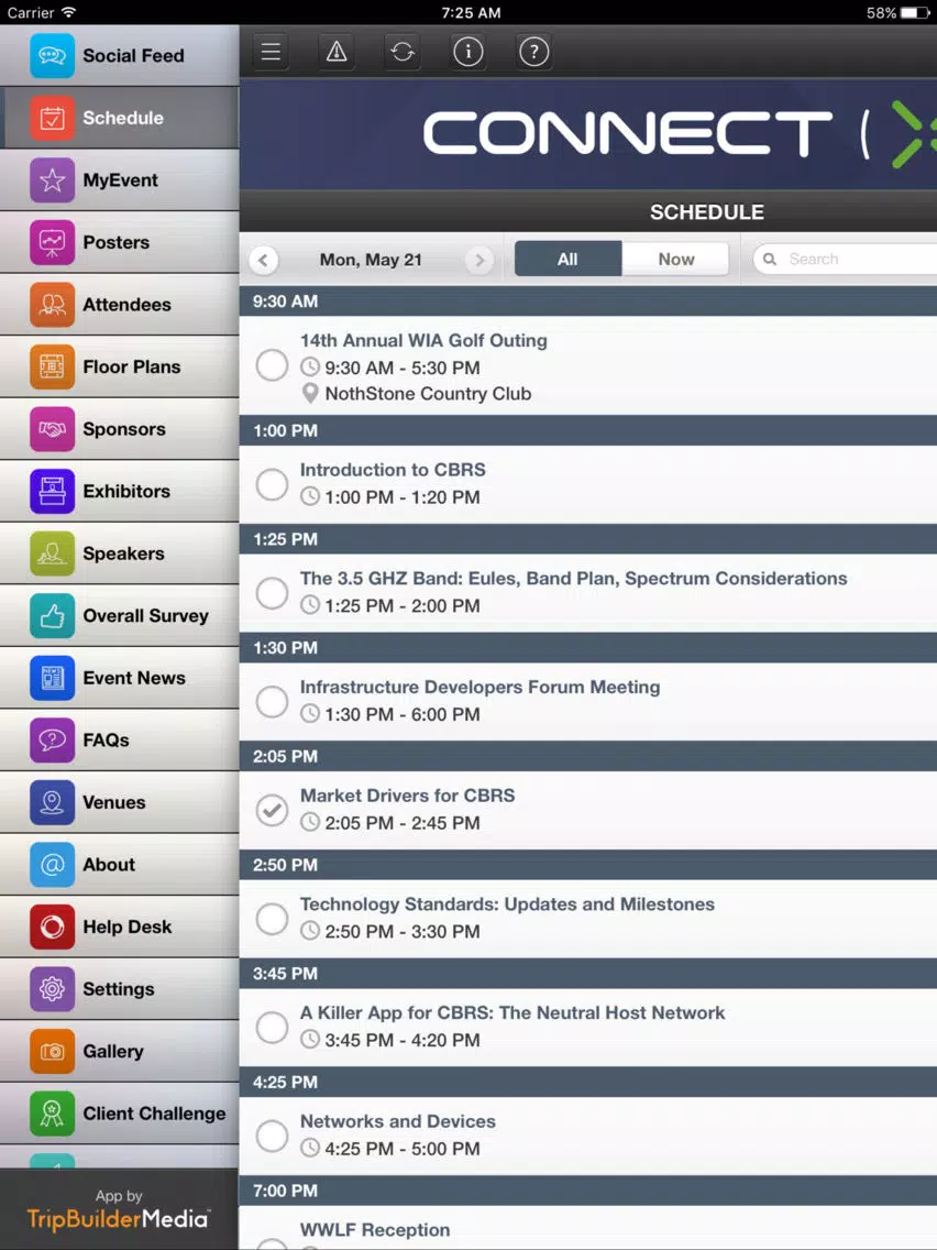 Connectivity Expo iPad  स्क्रीनशॉट