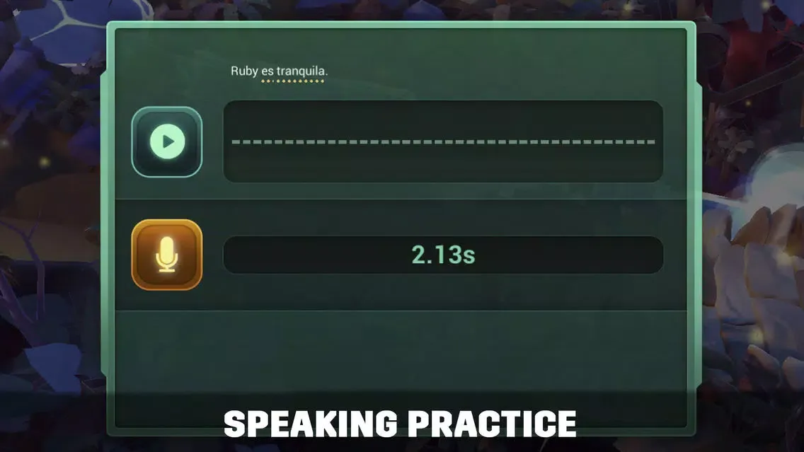 Tangkapan layar Learn Languages with Ruby Rei