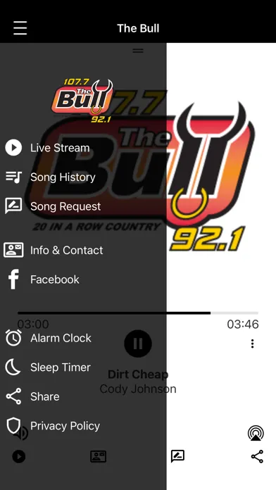 107.7 & 92.1 The Bull应用截图