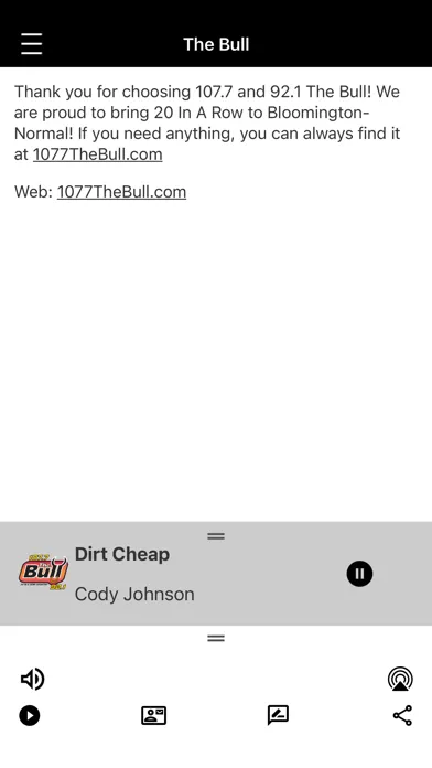 107.7 & 92.1 The Bull应用截图