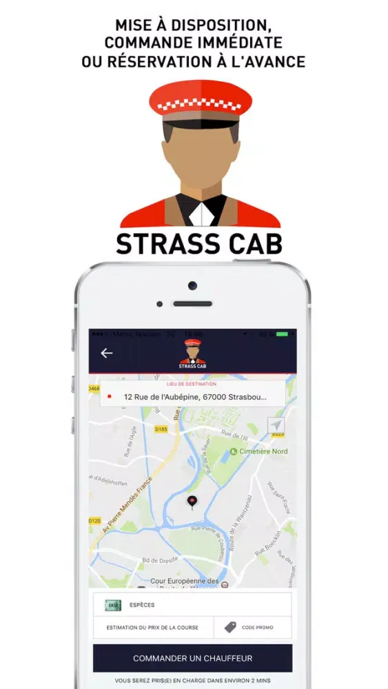 Capturas de tela do STRASS CAB - DRIVER