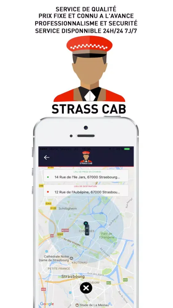 Capturas de tela do STRASS CAB - DRIVER