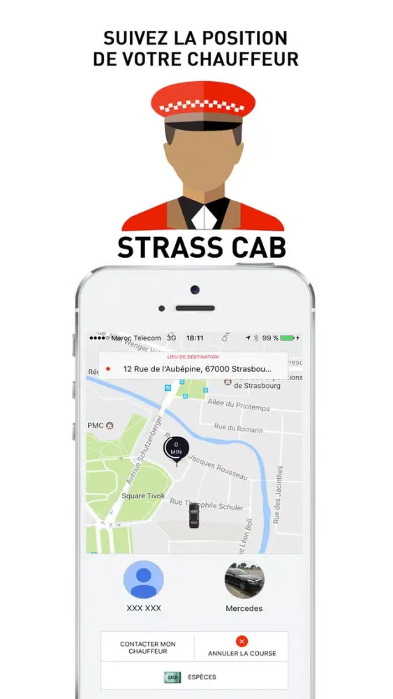 Capturas de tela do STRASS CAB - DRIVER