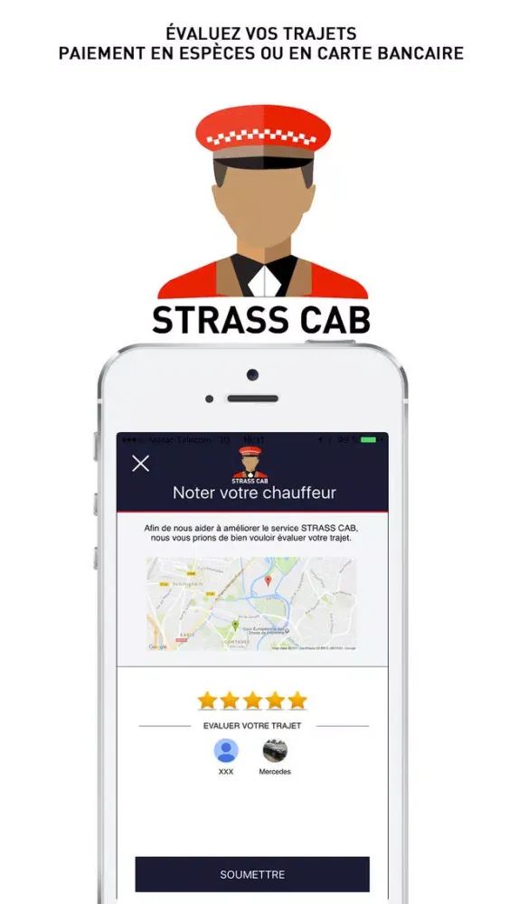 Capturas de tela do STRASS CAB - DRIVER