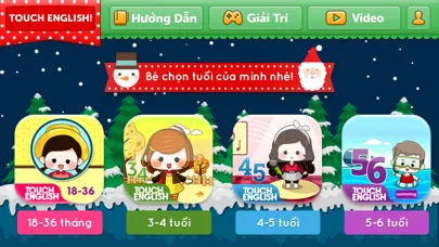Tangkapan skrin Touch English !
