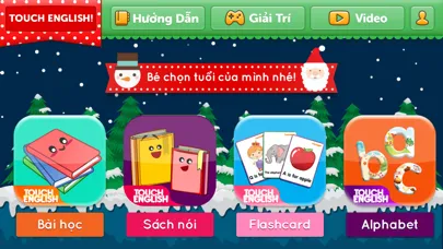 Tangkapan skrin Touch English !