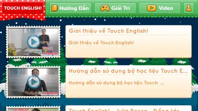 Tangkapan skrin Touch English !