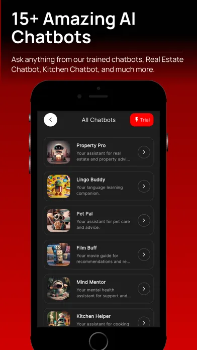 Captures d'écran de Wick AI - Ask AI Anything