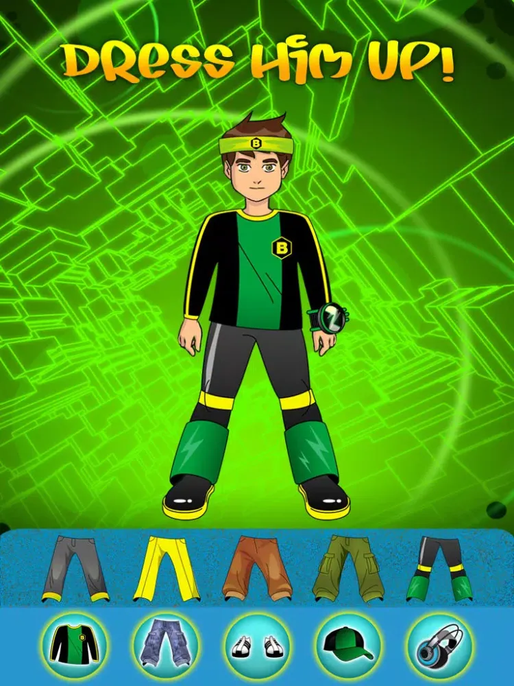 Tangkapan layar The Ultimate Action Boy - Cool Dress Up Game - Free Edition iPad 