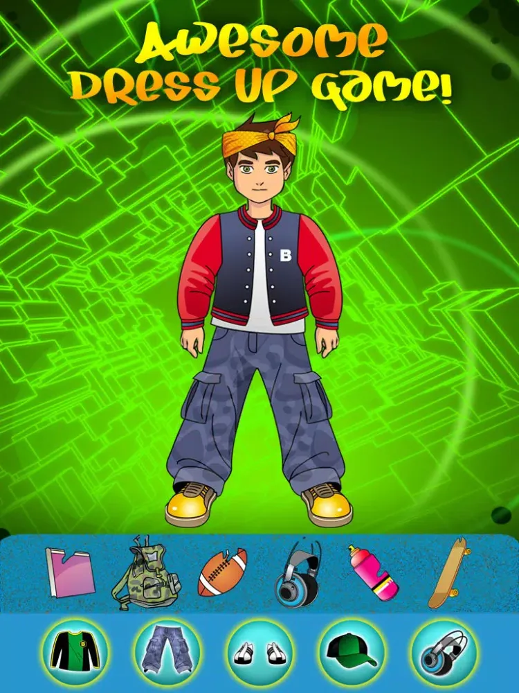 Tangkapan layar The Ultimate Action Boy - Cool Dress Up Game - Free Edition iPad 