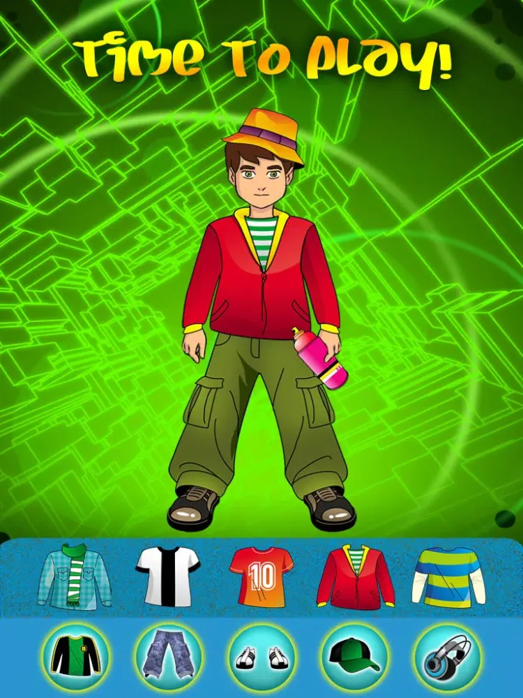 Tangkapan layar The Ultimate Action Boy - Cool Dress Up Game - Free Edition iPad 